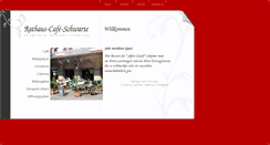 Desktop Screenshot of cafe-schwarte.de